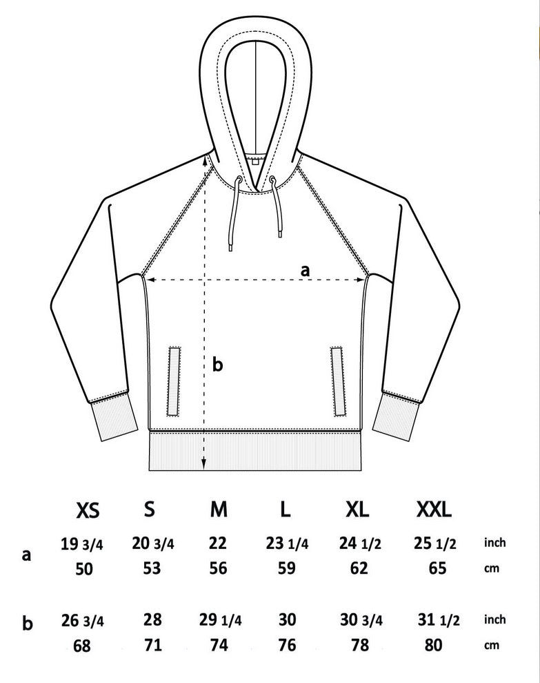Sizing chart to get the right fit. Design has a tighter fit - choose size up for a looser fit.