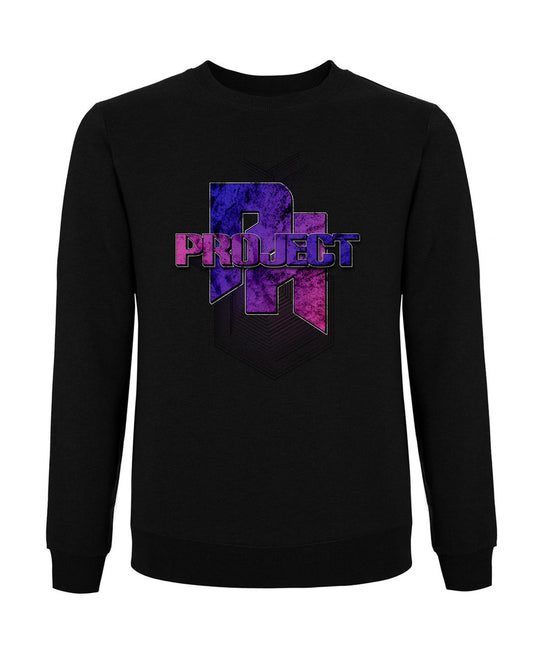 Black long sleeve tee with purple PH logo